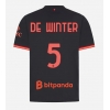 Koszulka piłkarska AC Milan Koni De Winter #5 Strój Trzeci 2026-27 tanio Krótki Rękaw Koszulka piłkarska AC Milan Koni De Winter #5 Strój Trzeci 2026-27 tanio Krótki Rękaw